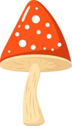 Boomfeestdag paddenstoel